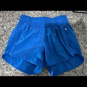 SIZE 4 DARK BLUE LULULEMON SHORTS
